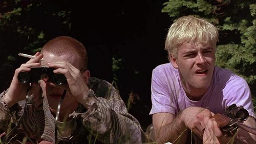 Mark Renton and Sickboy from “Trainspotting”: “Beautifully fucking illustrated.”